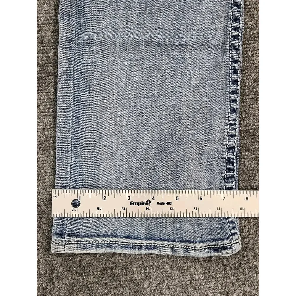 BKE Aiden Men's 30x32 Slim Fit Bootcut Stretch Blue Jeans Arty GBS21285